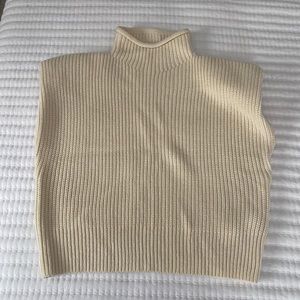 Zara “Shoulder Pad Knit Top”